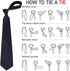 Men's Classic Polynesian Ethnic Style Sleeve Tattoo Jacquard Woven Silk Tie Formal Party Suit Necktie...