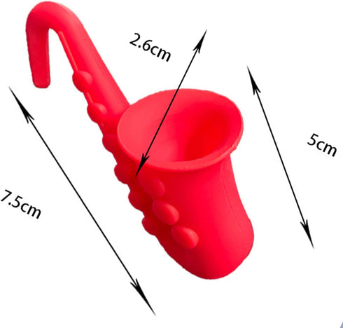 XYG Spill-Proof Steam Releaser Pot Lid Holders,Silicone Lid Lifters for Pots and Saucepan,Boil Over Stopper,Kitchen Gadgets for Cooking (3)...