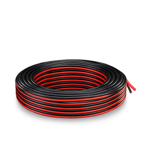 18 Gauge Wire 70ft, 18 Awg Stranded Wire, Red and Black 2 Conductors Electrical Wire Hookup Wire, LED Strips Extension Wire for Automotive and Boa...