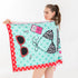 Microfiber Beach Towels - Oversized Beach Blanket Towel Portable Ultra Soft Super Water Absorbent Multi-Purpose Beach Throw Towel for Adults Girls...
