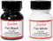 Angelus Brand Acrylic Leather Paint Waterproof 1oz - Flat Black & Flat White Duo...