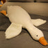 Goose Stuffed Animal Pillow Toy, Cute Giant White Goose Stuffed Animal Duck Plush Pillow,Super Soft Hugging Pillow,Swan Pillow White...