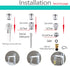 Sink Faucet Quick Connector,Faucet Adapter for Sink Connection Shower Hose/Garden Hose/Portable Washing Machine,Pet Bathing?Chrome....