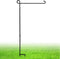 Garden Flag Stand, Thickened Pole Sturdy Straight Premium Metal Yard Flag Holder Weather-Proof Flagpole Seasonal Garden Flag, Christmas Garden Fla...