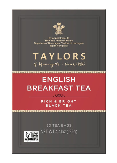 Taylors of Harrogate English Breakfast, 50 Teabags...