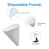 100pcs Disposable Oil Change Funnel, Paper Oil Funnel Single Use Oil Cone Funnel Car No-Spill Paper Funnels Motor Oil Funnel for Engine Oil Tank A...