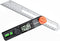 Preciva T-Bevel Gauge & Protractor with Horizontal and Vertical Bubble,0-338° Digital Angle Finder Protractor 230mm/8inch Display for Carpentry Wo...