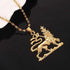 African Ethiopian Lion Pendant Necklace Lion of Judah Jewelry Charms Ethnic Gifts...