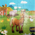Floor Puzzle for Kids,Animal Jigsaw Large Puzzles 36Piece Horse Puzzle for Toddler Ages 3+,Children Learning Preschool Educational Toys,Gift for 3...