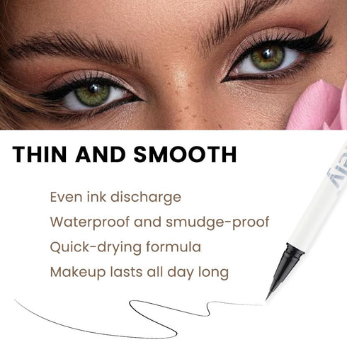 evpct Eyebrow Stamp Pencil Kit for Eyebrows, Makeup Brow Stamp Trio Kit with Waterproof Eyebrow Pencil, Eyeliner, Eyebrow Pomade, 10 Eyebrow Stenc...