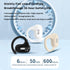 Single Ear Hanging Style Wireless Headphones, Bluetooth 5.4 Hi-Fi Stereo Music Earphones, Right Ear-Hook Sports Headsets, Noise Reduction Air Cond...