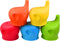 Silicone Sippy Cup Lids, 5 Packs Elephant Spill-Proof Sippy Cup for Babies, Toddlers and Kids...