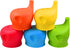 Silicone Sippy Cup Lids, 5 Packs Elephant Spill-Proof Sippy Cup for Babies, Toddlers and Kids...