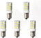 E14 LED Light Bulb Daylight White 6000K 120V,E14 European Base for Cooker Hood Bulbs,Range Hood Light Bulbs,Refrigerator Bulb,Turkish Moroccan Bul...
