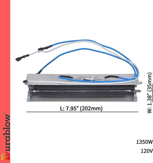 Durablow IR Heating Heater Element Replacement HS-30000216 for Heat Surge, Real Flame Electric Fireplace (Heating Element Only)...