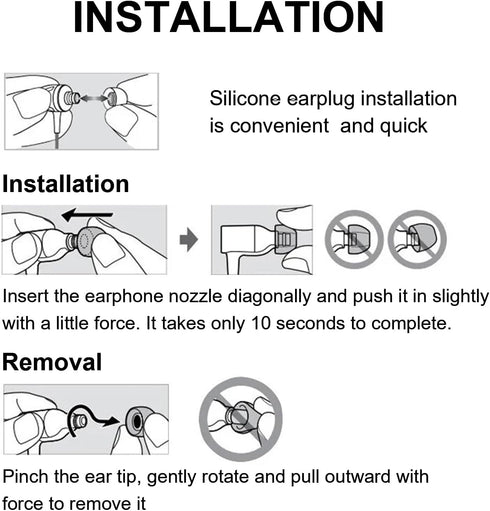 3-in-1 CleaningEartips Kit Compatible with Beats Fit Pro, S/M/L 3 Sizes 6 Pairs Soft Silicon Earbuds Tips Replacement Ear Tips, Compatible with Be...