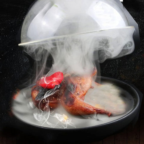 Cocktail Smoke Gun Lid Acrylic Home Smoking Dome Cover Portable Handheld Smoke Infuser for Meat, Grill, BBQ, Cocktail Drinks Cheese...