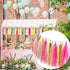 MerryNine Tissue Tassels Garlands, 30PCS Tassels, 14 Inch Long Tassels, for Wedding, Baby Shower, Event & Party Supplies Decoration (Rose/Pink/Whi...