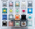 GATERON Keyboard Switches Tester, Magnetic Jade Baby Kangaroo 2.0 Smoothie Melodic INK Wall Stem Box Black Pink Key Switches for MX Mechanical Key...