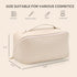 HBselect Travel Makeup Bag, Large Capacity Cosmetic Bags for Women,Waterproof Portable Pouch Open Flat Toiletry Bag Make up Organizer with Divider...