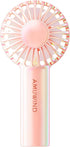 Portable Mini Handheld Fan, Small Personal Hand Held Fan with Base, Cute Design USB Rechargeable Fan for Lash Makeup, Summer Beach Travel Essentia...