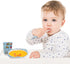 Kids Feeding Set 5 Pcs, Tableware Set for Toddlers Includes Plate Bowl Cup Fork and Spoon Utensil Flatware, Kids Flatware Set Dishwasher Safe, BPA...