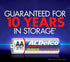 ACDelco 40-Count AA Batteries, Maximum Power Super Alkaline Battery, 10-Year Shelf Life, Reclosable Packaging, Blue...