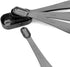 Accurate 18/8 Stainless Steel Measuring Spoons, Heavy Duty Good Handle Set of 6 Measuring Spoon with Ring Connector, Dark Grey...