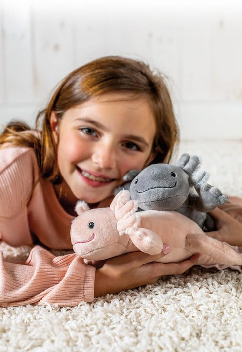 Mary Meyer Axolotl Stuffed Animal Soft Toy, 12-Inches, Blush Pink Izzy...