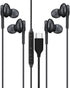 2 Packs USB C Headphones for Samsung Galaxy S23 Ultra S22 S21 FE S20 Z Flip 3 Fold 4 A53 A54 USB C Earphones with Mic in-Ear Headphones Designed b...