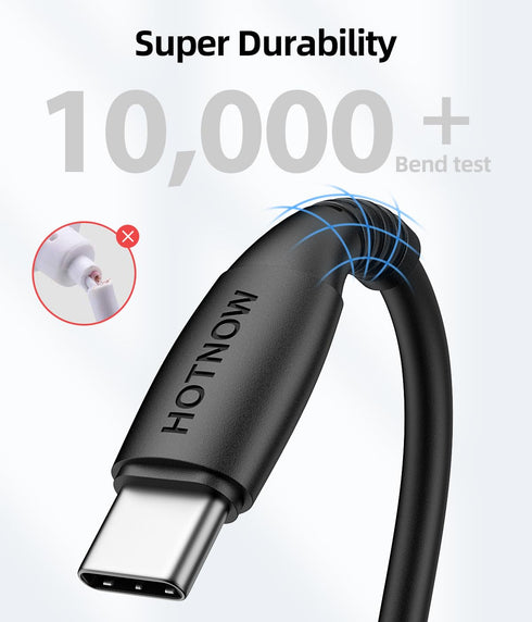 USB C to C Cable 1FT 3 Pack, 12inch USB-C 65W Fast Charging Cords for Samsung Galaxy S21/S21+/S20+ Ultra, Note 20/10 Ultra, Air 2020, iPad Pro, Po...