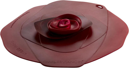 harles Viancin - Rose Silicone Lid for Food Storage and Cooking - Airtight Seal on Any Smooth Rim Surface - BPA-Free - Oven, Microwave, Freezer, S...