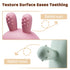 2 Packs Bunny Teething Toys for Babies 0-6 Months,Never Drop Teether for 6-12 Months,100% Food-Grade Silicone Teething Mitten for Babies,Teething ...