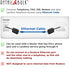 2-Pack RJ11 to RJ45 Adapter Phone Line to Ethernet – RJ45 Female to RJ11 Male for Landline, Fax, DSL Modem Connection (Black, Made in USA)...