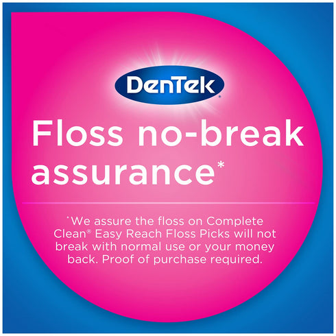DenTek Comfort Clean Sensitive Gums Floss Picks, 75 Count (pack of 6)...