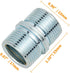 1 Inch / 25.4mm Metal Rack Connector - 4 PCS Shelving Threaded Pole Connectors for Extending Wire Rack Shelving...