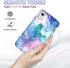 Btscase for iPhone XR Case, Heavy Duty Three Layer Marble Pattern Shockproof Full Body Rugged Hard PC+Soft TPU Bumper Drop Protection Women Girls ...