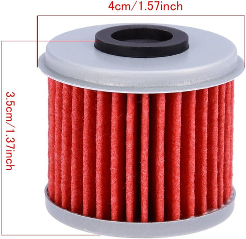 HF116 Oil Filter For ATV Honda TRX450R CRF250X CRF450X CRF250R CRF450R Motorcycle Replaces #15412-MEN-671(Pack of 10)...