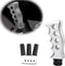 1 PC Car Modified Gear Head, 4.72" x 1.96" Resin Alloy Handle Shape Non-Slip Ergonomic Handle Shift Knob with M8/M10/M12 Adapter, Personalized Cre...