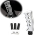 1 PC Car Modified Gear Head, 4.72" x 1.96" Resin Alloy Handle Shape Non-Slip Ergonomic Handle Shift Knob with M8/M10/M12 Adapter, Personalized Cre...