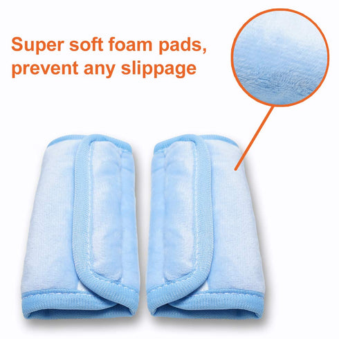 COOLBEBE Car Seat Straps Shoulder Pads for Baby Kids, Super Soft Seat Belt Covers for All Car Seats/Pushchair/Stroller/High Chair...