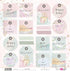 Papers For You - Scrapbooking and Craft Paper Kit | "Our Tiny Miracle" Collection | Includes 10 Double Sided Papers with Different Designs | Size ...