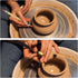 TOVOT 8PCS Rubber Tip Paint Brushes Two-Head Clay Shaper Tools Sculpture Carving Tools for Modeling Craving Shaping...