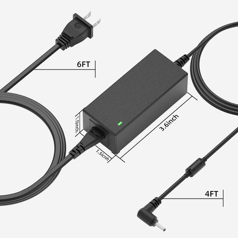 ZOZO 12V 2.2A 26W Charger for Samsung Chromebook 2 3 303c 500c 501c 503c Xe303c12 Xe500c12 Xe500c13 Xe501C13 Xe503c12 Xe503c32 NP930X2K ATIV Book ...