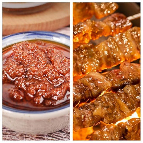 Old-Fashioned Barbecue Sauce, Special Hot Pot Salty Shacha Dipping Sauce, Barbecue Marinade, Stir-Fry Seasoning, Chinese Barbecue Sauce 7 Oz/200 G...