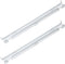 Romalon 2-Pack 2223320 Track Refrigerator Crisper Drawer Slide Rail Fit for Whirl-Pool Refrigerator Pan Slide Replace Number 1016208, AH869557, EA869557, PS869557 - a Set of Rails