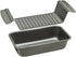 Ecolution Bakeins Healthy Meat Loaf Pan Set – Loaf Pan and Perforated Tray – PFOA, BPA, and PTFE Free Non-Stick Coating – Heavy Duty Carbon Steel ...