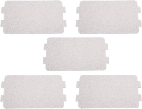 Mica Plates Sheets, 5 Pieces Microwave Oven Mica Sheet Replacement, Microwave Waveguide Cover, Microwave Cardboard, Repairing Accessory for Kitche...