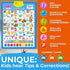 QUOKKA Educational Toys for Kids 5-7 Year Old - Vertical ABC Learning Wall Chart for Toddlers Age 3 4 6+ - Interactive Speech Therapy Poster Boy G...