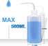 Wash bottle, 3 Pack LDPE Squeeze Bottles, Safe Plastic Low Density Polyethylene Watering Bottle Tattoo Wash Bottle with Narrow Mouth, for Chemistr...